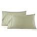 HC Collection King Pillow Cases Set of 2- Microfiber, Extra Soft Pillowcases - Easy Care & Machine Washable - Sage