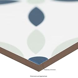 MSI Greta Encaustic Matte Porcelain Floor Tile and