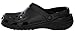Sunville Men's Perforated Garden Clog Shoes (12, Black)