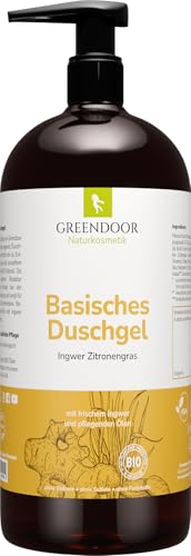 Greendoor Basic Shower gel Ginger Lemongrass - 100% Nature of the Natural cosmetics Factory, without silicone, without Sulphate, no preservatives 500ml