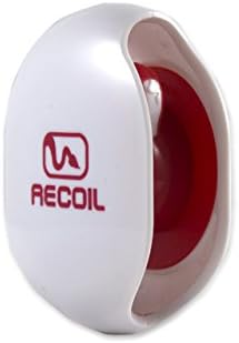 Recoil Automatic Cord Winder for USB Cables, Phone, Tablet and Reader Chargers, Sync Cables and Other Cords. No More Tangled Cords! The Original Retractable Cord Organizer. White, Size Large