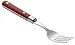 Ginkgo International Le Prix 5-Piece Stainless Steel Flatware Place Setting, Milano Red, Service for 1