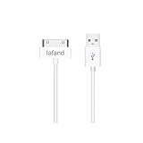 Iafand USB Sync Cable Charger Cord Data for iPhone 4 4S iPod 4G 4th Gen (White)