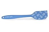 Designer Silicone Spatula - Food Safe, BPA Free, Non-stick, Flexible, Lightweight, Heat Resistant 600F (Navy Blue - Pineapple)