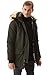 Molemsx Men's Warm Winter Down Jacket Parka Puffer Coat with Hood Faux-Fur Trim XS-3XL