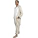 Silver Lilly Unisex Adult Pajamas - Plush One Piece Cosplay Koala Animal Costume