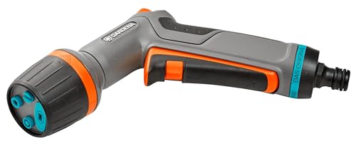 Gardena Comfort Cleaning Nozzle Comfort Multi: Spray Nozzle for high-Performance, Water-Saving Cleaning with Lock and Frost Protection (18304-20)