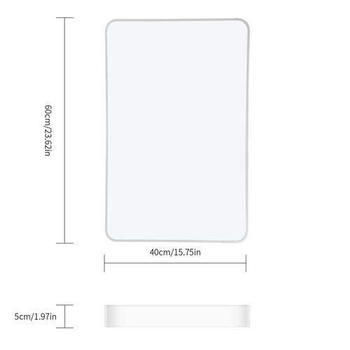 Lámparas de Techo, Sararoom 24W LED Blanco Frío Moderno Square Ultradelgado Luz de Techo Impermeable 6000k lm Panel LED de Techo para Salón Cocina Dormitorio De La Lámpara