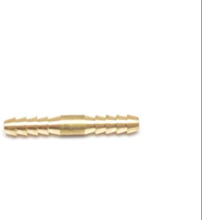 FasParts Brass Splicer 1/8" Hose ID Barb - 1/8" Hose ID Barb