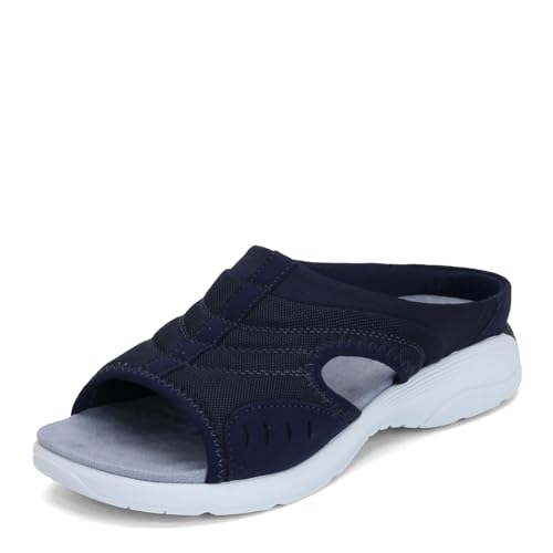 Easy Spirit - Traciee2, Sandali da donna con punta aperta, Blu (Dainty), 36.5 EU