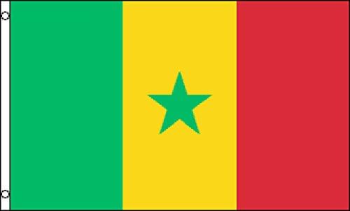 FlagsImp Senegal Poly 2x3ft Flag, Multi