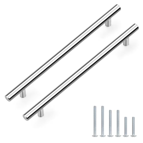 Probrico Euro Cabinet Handle Polished Chrome 192mm