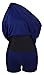 Aleumdr Women's Vintage Sailor Halter One Piece Navy Stars Printing XXL