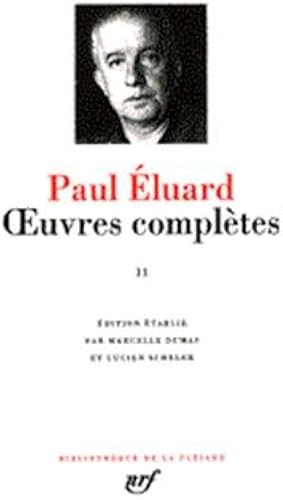 Download Eluard : Oeuvres complètes, tome 2 : 1945-1952 PDF