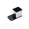 MasterClass-MCSINKSTORE-Kitchen-Sink-Tidy-with-Sponge-Holder-and-Brush-Caddy-Stainless-Steel-20-x-11-x-11-cm-Silver-Black MasterClass MCSINKSTORE Kitchen Sink Tidy with Sponge Holder and Brush Caddy, Stainless Steel, 20 x 11 x 11 cm, Silver…