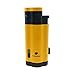 Cohiba Cigar Lighter 3 Torch Jet Flame with Punch Windproof Butane Fuel Lighter Refillable Inflatable(Without Gas) (Yellow)thumb 1