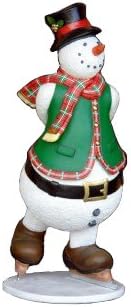 Winterland WL-SNMAN-SKATE-06 72 in. Giant Snowman Ice Skating