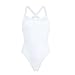 Lukitty Women's Sexy One Piece High Cut Backless Bikinis Bathing Suits Swimsuits