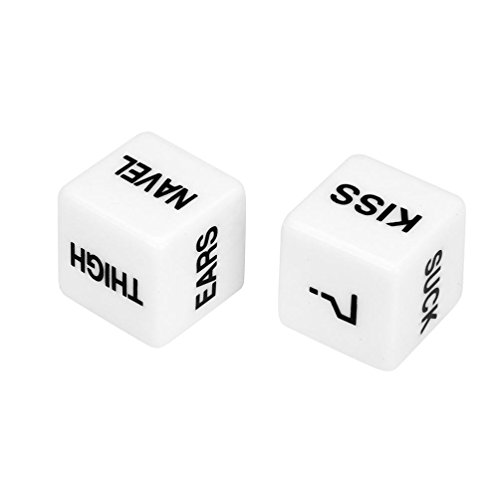 Miklan 2pcs Humour Dice Funny Craps Dice Toys - Thumbnail 3
