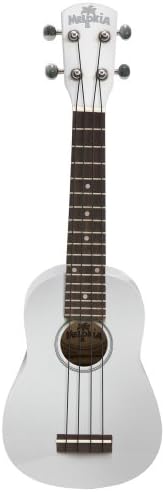 Melokia UK13WW Soprano Ukulele - Wild White