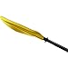 Leader Accessories Kayak Paddle Aluminum Shaft PP Blade Yellow 87 inches for Kayaking Boating