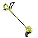 Sun Joe 10 Inch Stringless Lawn Trimmer Kit with Battery Charger, SharperBlade, Green/Black – Cordless Electric Powered Yard Tool, 24V-SB10-LTE