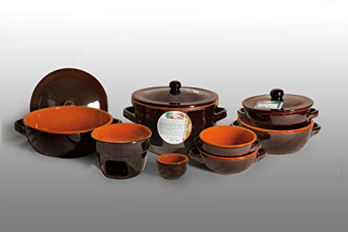 De-SilvaTerre-dUmbria-1-Handle-Casserole-Made-of-Terracotta-Earthenware--24-Cm-Italian-Import
