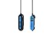 RapidX X5 Plus 5 -Port USB Car Charger with Detachable Cable - Blue & Black