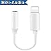 Headphones Adapter Earphone Cable Connector Compatible for iPhone 8/8Plus /7/ 7Plus iPhone X/10/6/6 Plus 3.5mm Hi-Fi Music Converter Extender Aux Audio Accessories Support for iOS 11.4 or Later