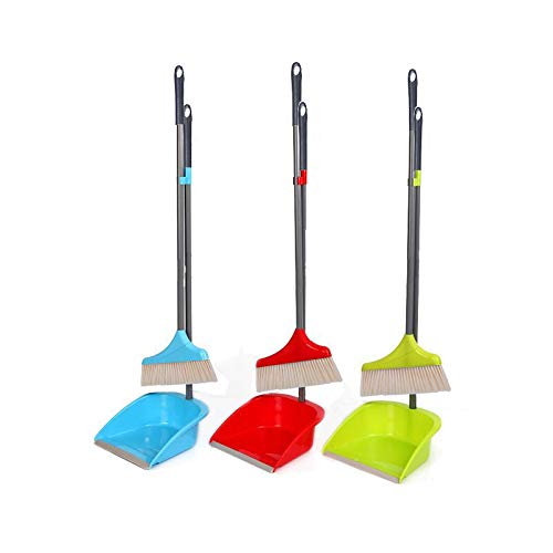Kehrblech Kehrbesen Kehrset Kehrgarnitur mit langem Stiel Schaufel Handfeger