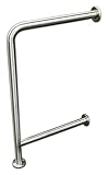 Wall to Floor Grab Bar for Drinking Fountains