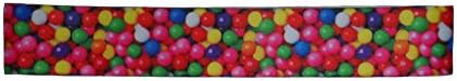Candy Bandz Elastic Print Headband (Big Gumball)