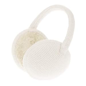 Knolee Unisex Ear Warmers Classic Knit Earmuffs Foldable Ear Muffs Winter Accessory Outdoor EarMuffs