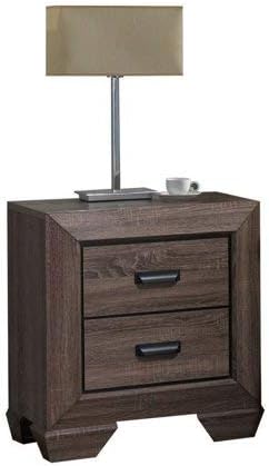 Amazon Com Charming 2 Tier Nightstand 2 Drawers For Ample