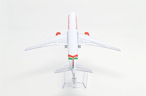 TANG DYNASTY(TM) 1:400 16cm Boeing B-777 Kenya Airways Metal Airplane Model Plane Toy Plane Model