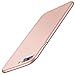 TORRAS Slim Fit iPhone 8 Plus Case/iPhone 7 Plus Case, Hard Plastic PC Ultra Thin Mobile Phone Cover Case with Matte Finish Coating Grip Compatible with iPhone 7 Plus / 8 Plus, Rose Gold