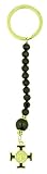 Black Acrylic Prayer Bead One Decade Rosary