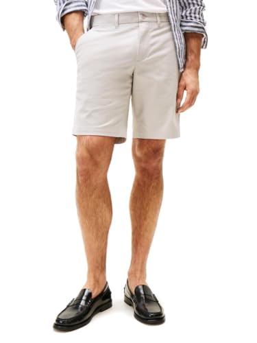 Tommy Hilfiger Men’s 1985 Straight Fit Brooklyn Short, October Grey 29
