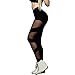 RieKet Womens Perspective Net Mesh Tights Leggings (L=US 5, Black)