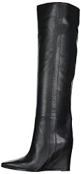 Vince Camuto Women's Tiasie Knee High Boot, Black, 11