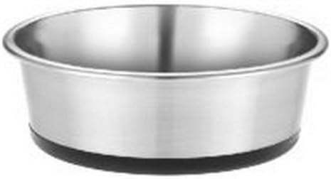 Caldex Premium Stainless Steel Non Slip Dish (20cm) (Silver)