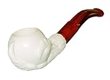 Meerschaum Pipes- Mini Hand Finished Claw Holding Bowl (Colors May Vary)