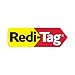 Redi-Tag 31001 Side-Mount Self-Stick Plastic Index Tabs Nos 1-10 1 inch White 104/Pack
