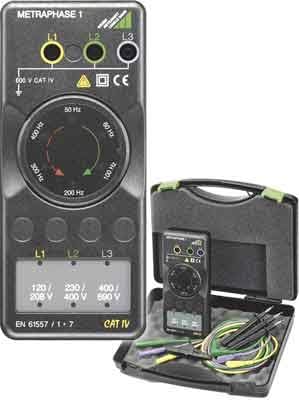 Gossen Metrawatt M620A Phase Sequence Indicator