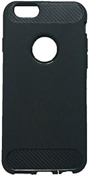 Maytrie Shockproof Carbon Fiber Hybrid Back Case Cover for iPhone 6 - Black