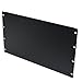 Navepoint 6U Blank Rack Mount Panel Spacer for 19-Inch Server Network Rack Enclosure Or Cabinet Black