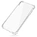 MOONLUX Transparent Case Compatible for Apple iPhone Xs (2018) and iPhone X, Reinforced Corners TPU Aircushion & PC Back Cover Anti-Scratch, Clear