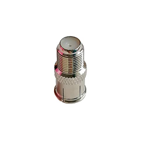 image for Lala Smill F Jack to F Quick Push On Plug for RVers Satellite Dish Cab