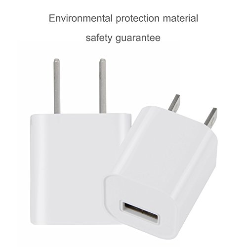 image for USB Wall Charger, Allytech [2 Pack] 5V/1A 1-Port Universal Rapid Speed