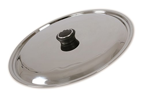 Chef Direct Stainless Steel Lid- Silver